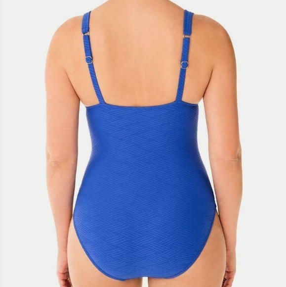 Swim Solutions

Textured Plunge One-Piece Swimsuit - Picture 2 of 8